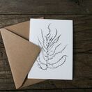 Wire Weed Greetings Card additional 1