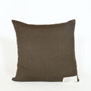 Seaweed Print Linen Square Cushion - Wireweed additional 2