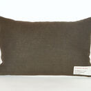 Seaweed Print Linen Oblong Cushion Cover - Bladder Wrack B additional 3