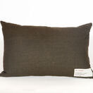 Seaweed Print Linen Oblong Cushion Cover - Wireweed additional 3