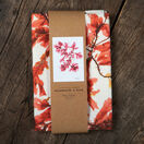 Seaweed Print Linen Tea Towel - Sea Oak additional 2