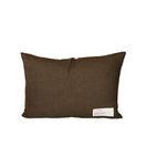 Seaweed Print Linen Oblong Cushion - Gut Weed A additional 2