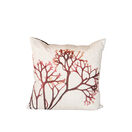 Seaweed Print Linen Square Cushion Cover - Irish Moss additional 1