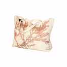 Seaweed Print Linen Union Tote Bag - Red Comb Weed additional 2
