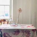Seaweed Print Tablecloth - Sea Garden - reds additional 1