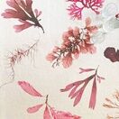 Seaweed Print Tablecloth - Sea Garden - reds additional 2