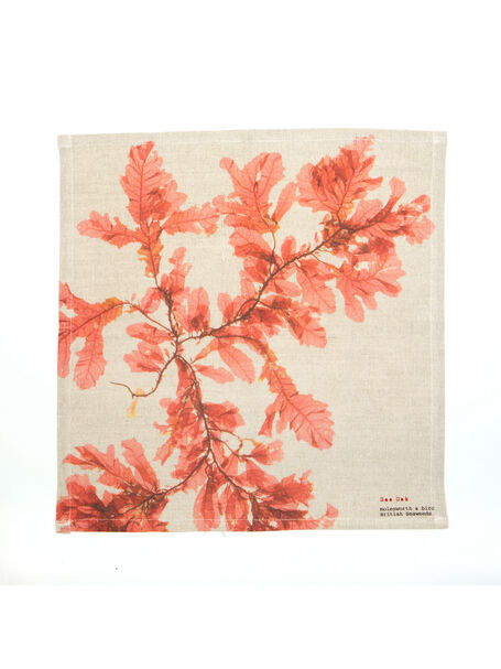 Seaweed Print Napkin - Sea Oak